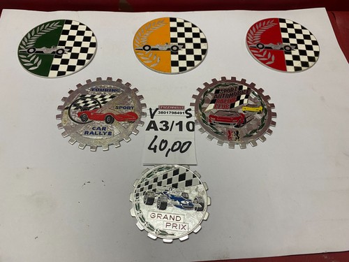 Placche anni alluminio - 70, in