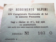 ww2 regio esercito alpini sci