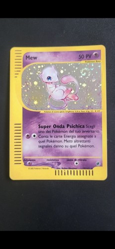 Pokemon mew 165 expedition - mew, 19/165