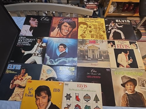 Lotto elvis presley lp - 14,