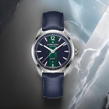 Hamilton Broadway Day Date Auto H43515641 42mm Acciaio Automatico Pelle Swissmad