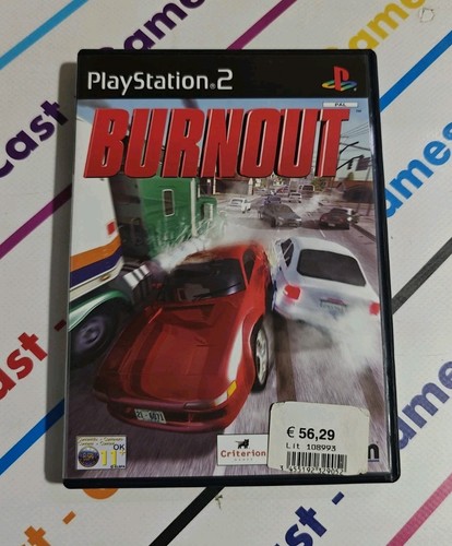Sony ps2 burnout playstation - sony,