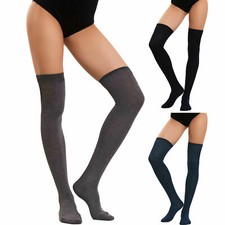 1/2/3 paia parigine donna calze lunghe calzettoni alti calzini TOOCOOL BE5818