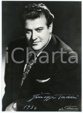 1954 LIRICA Baritono Giuseppe TADDEI - Foto VILLANI con AUTOGRAFO