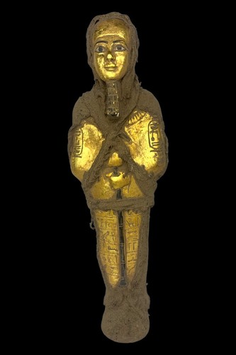 Antica statua egizia ptah dio - egizia,
