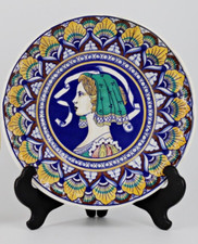 antico piatto in porcellana cooperativa ceramica d'imola