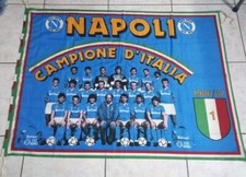 Bandiera Rara Formazione Napoli 1986/87 Maradona 