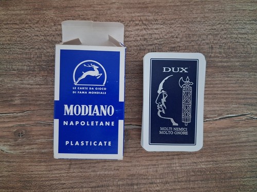 Mazzo carte modiano - carte, dux
