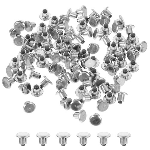 100 pcs borchie neve - pcs,