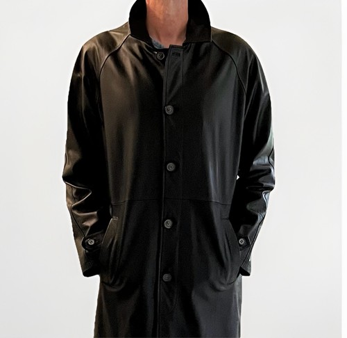 Wilsons cappotto lungo pelle - lungo,