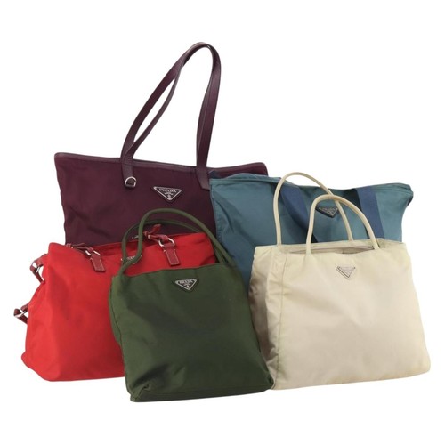 Prada borsa mano nylon set - prada,