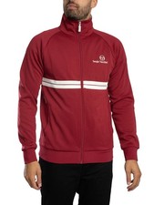 Sergio Tacchini Uomo Nuova giacca da tuta Dallas, Rosso