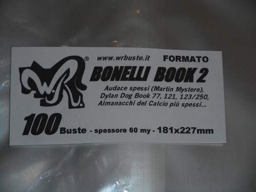100 buste bonelli - book, 2"