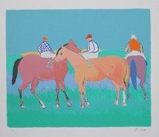 CESETTI GIUSEPPE SERIGRAFIA FIRMATA DAL GRANDE MAESTRO DEL 900 ITALIANO