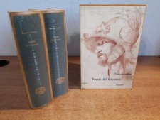 Poesia del Seicento - 2 Voll.  - Parnaso Italiano VII - Prima Ed. Einaudi 1964