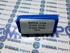 batteria 12V BMS ricaricabile