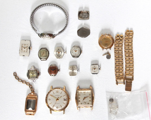 Lotto orologi vintage bulova - -,
