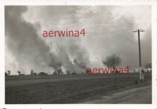 Nuvole di fumo nella zona di