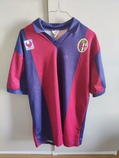 Bologna FC 1992-1993 Home Shirt Uhlsport Vintage Very Rare Player Number #6
