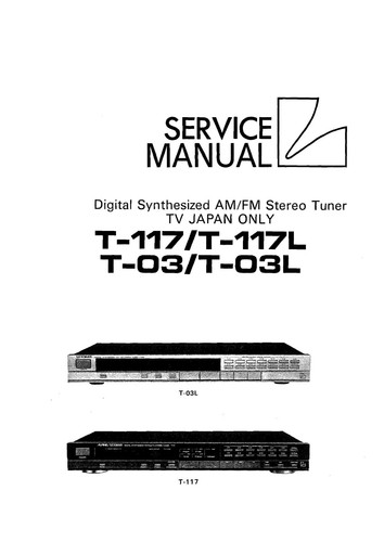 Manuale servizio - di,