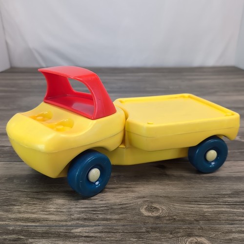Camion pianale giallo - , little