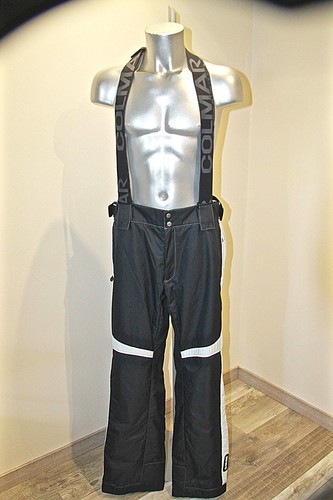 Pantalon salopette ski noire - pantalon,