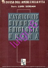 MATRIMONIO DIVORZIO E BIOLOGIA