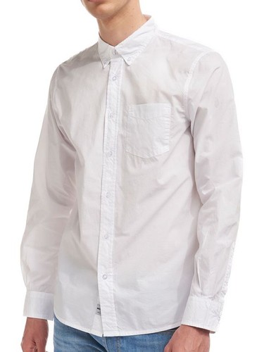 Camicia uomo cotone blauer - camicia,