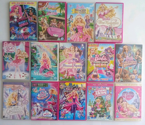 Barbie dvd collection inc - x,