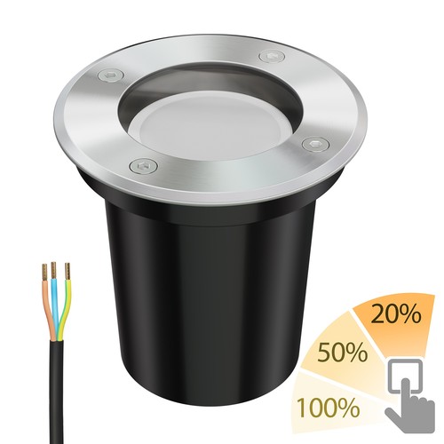 Lampada incasso pavimento - da,