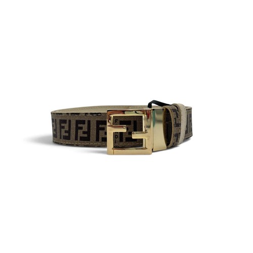 Fendi zucca monogram belt - zucca,