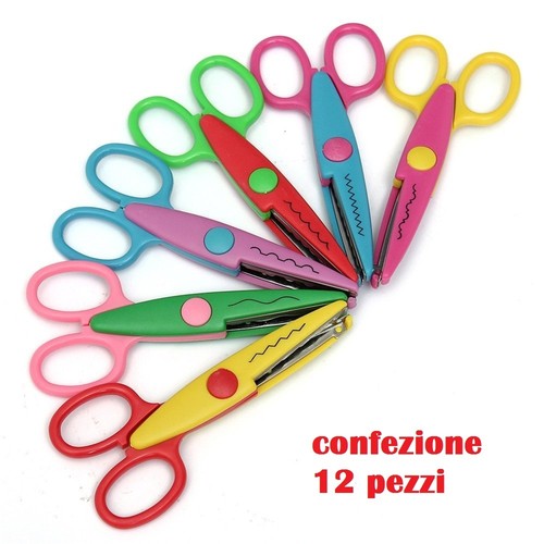Forbici decorative vari - 12,