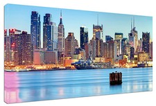 Quadro moderno Città Arredamento New York Manhattan Arredo Casa Arte Stampa Tela