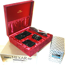 New MINT+++ konica Hexar RF Professional M-Hexanon 50mm f:2 Leica M BOXED Outfit