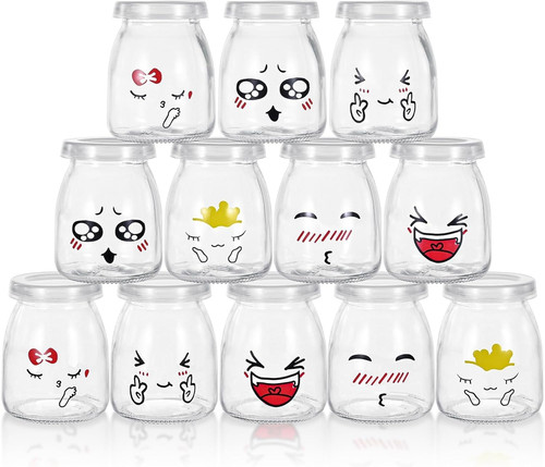 Vasetti per yogurt - yogurt, con