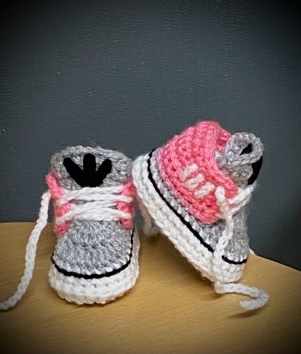 Scarpe all uncinetto - scarpe, neonato