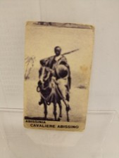figurina - ABISSINIA CAVALIERE ABISSINO - 1934/1936 - originale -