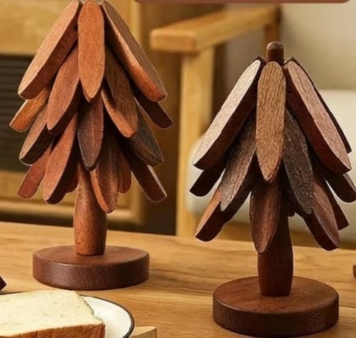 Sottobicchieri legno set - in, 2