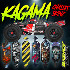 Protezione pelle telaio CORALLY 6S KAGAMA RC - molti disegni! skinz resistente