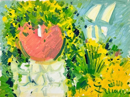 Athos faccincani 18x24 - faccincani, olio