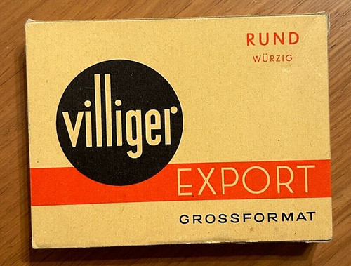 Scatola vuota vintage sigari