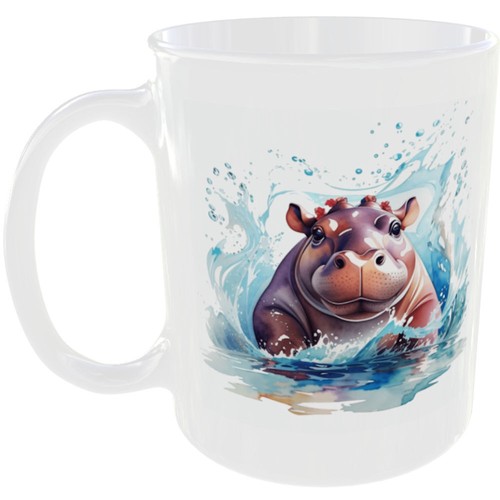 Tazza ippopotamo ideale - tazza,