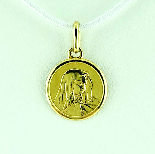 Ciondolo oro medaglia - kt,