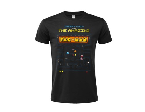 Shirt pac man - t-shirt, l
