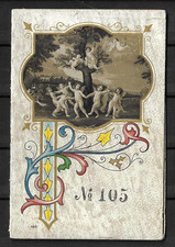 Antico Calendario da Barbiere  (Anno 1908) Agendinina per Annotazioni