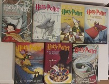 Harry Potter J.K. Rowling collezione sette libri