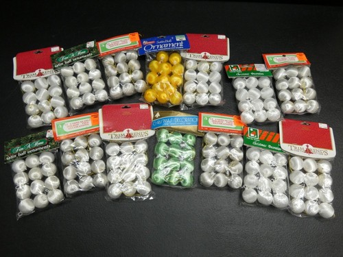Ornamenti palline raso