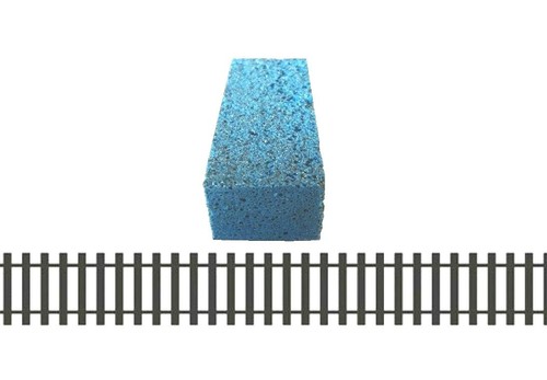 Track cleaner rubber rail - cleaner,