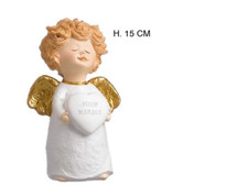 Statua Angelo in Ceramica Con