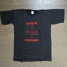 Gruppo Anti Roma Milano Capitale ultras AC Milan maglietta taglia XXL ULTRÀ Tifo